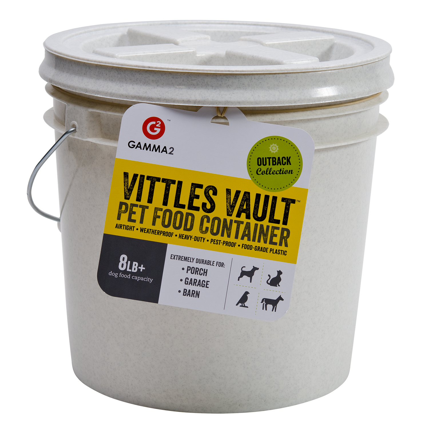 Gamma2 Vittles Vault Pet Food Container, 25 lb+