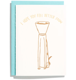 Iron Curtain Press SHORTHAND FEEL BETTER  CARD