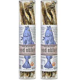 Polkadog Bakery POLKADOG COD SKINS CRUNCHY STICKS FOR DOGS & CATS 4.7OZ