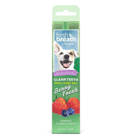 TropiClean TROPICLEAN FRESH BREATH CLEAN TEETH ORAL CARE GEL BERRY FRESH 2OZ