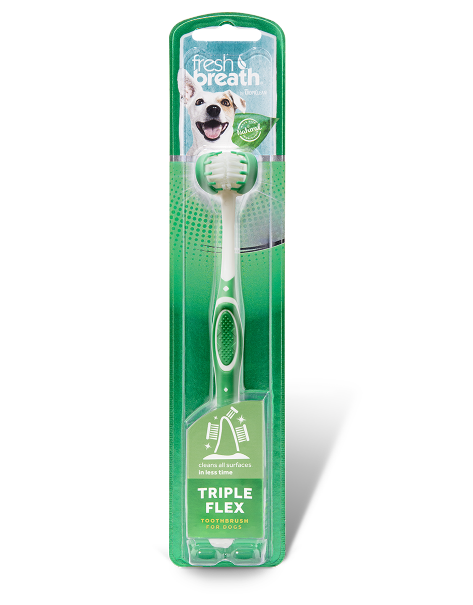 TropiClean TROPICLEAN FRESH BREATH TRIPLE FLEX TOOTHBRUSH