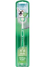 TropiClean TROPICLEAN FRESH BREATH TRIPLE FLEX TOOTHBRUSH TropiClean TROPICLEAN FRESH BREATH TRIPLE FLEX TOOTHBRUSH