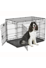 MidWest Homes for Pets MIDWEST CONTOUR DOUBLE DOOR FOLDING DOG CRATE