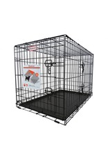 PetCrest PETCREST PREMIUM DOUBLE DOOR FOLDING DOG CRATE