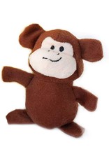 Zippypaws ZIPPYPAWS MONKEY MINIZ DOG TOY