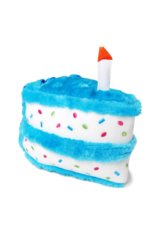 Zippypaws ZIPPYPAWS BLUE BIRTHDAY CAKE DOG TOY