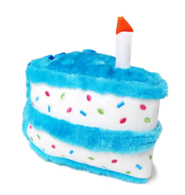 Zippypaws ZIPPYPAWS BLUE BIRTHDAY CAKE DOG TOY