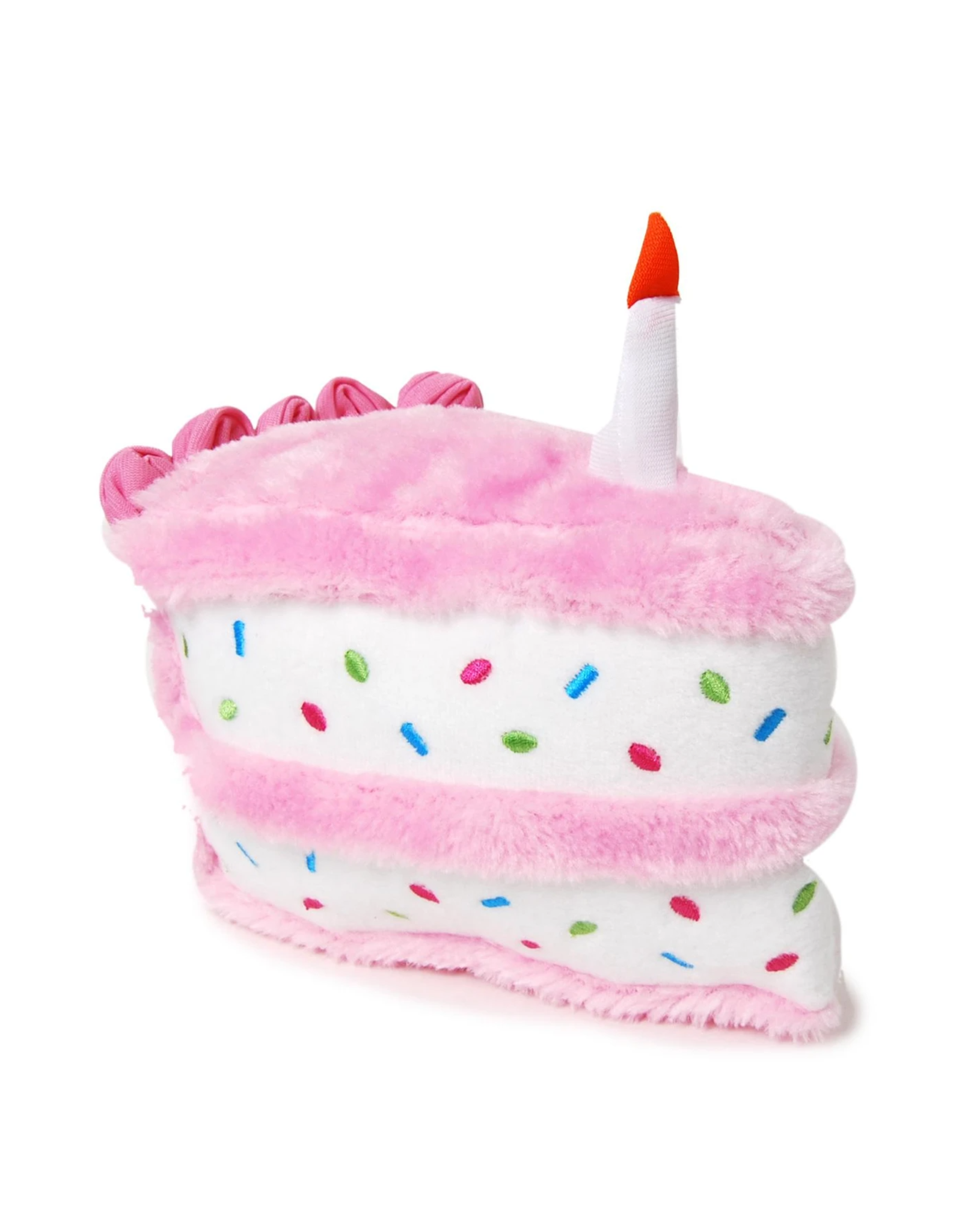 Zippypaws ZIPPYPAWS PINK BIRTHDAY CAKE DOG TOY