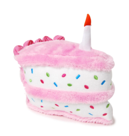 Zippypaws ZIPPYPAWS PINK BIRTHDAY CAKE DOG TOY