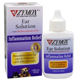 ZYMOX ZYMOX EAR SOLUTION WITH .5% HYDROCORTISONE 1.25OZ
