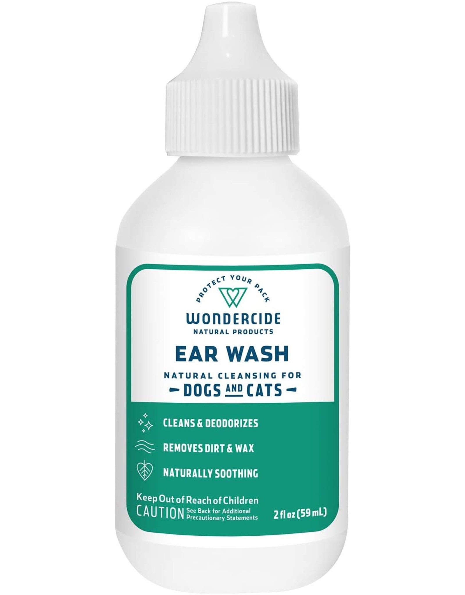 WONDERCIDE DEODORIZING EAR WASH FOR DOGS & CATS 2OZ Rosie Bunny Bean