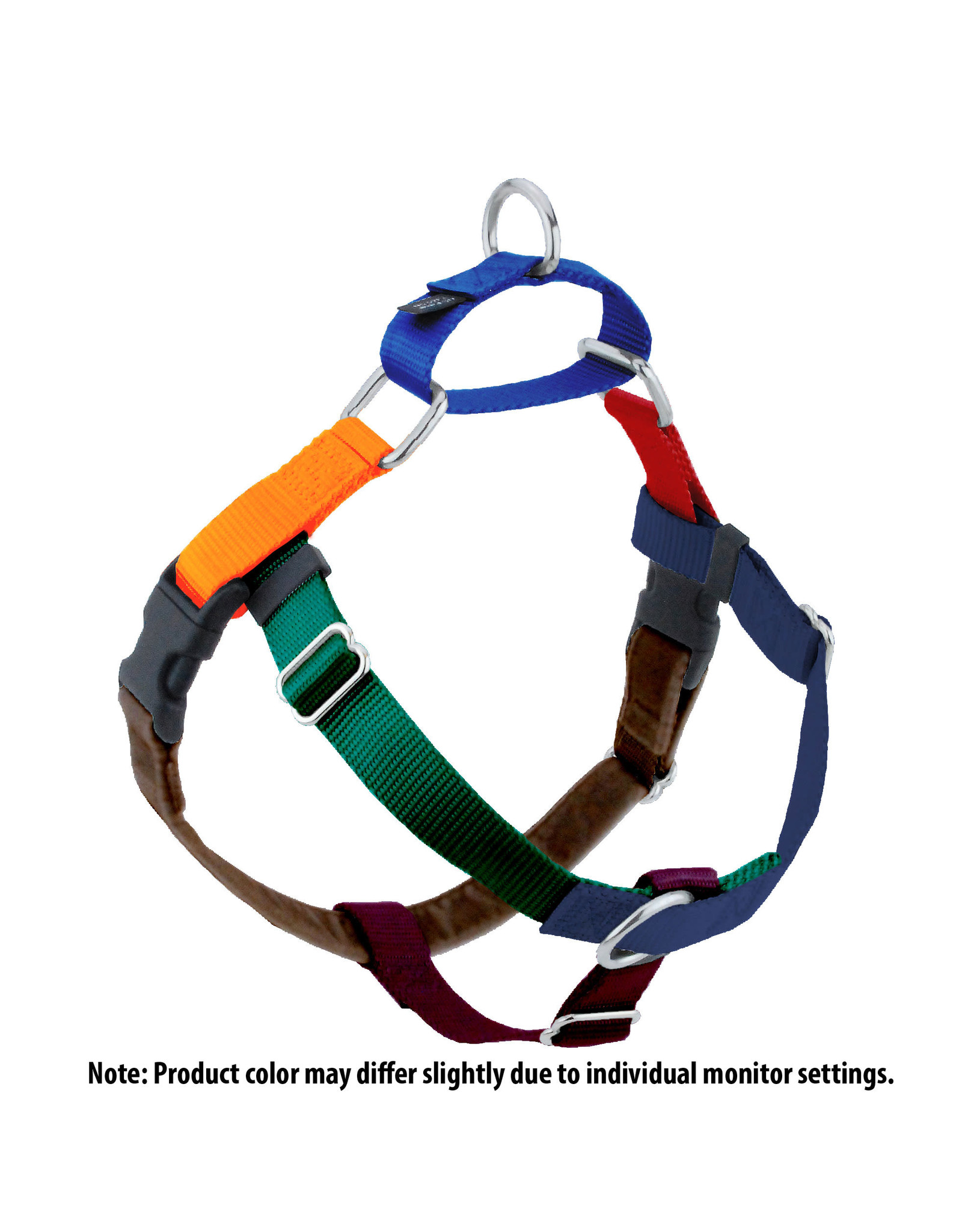 2 Hounds Design 2 HOUNDS DESIGN JELLYBEAN SPICE THE FREEDOM NO-PULL HARNESS + LEASH