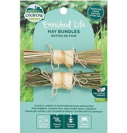 Oxbow Animal Health OXBOW ENRICHED LIFE HAY BUNDLES SMALL ANIMAL TOY 2-COUNT