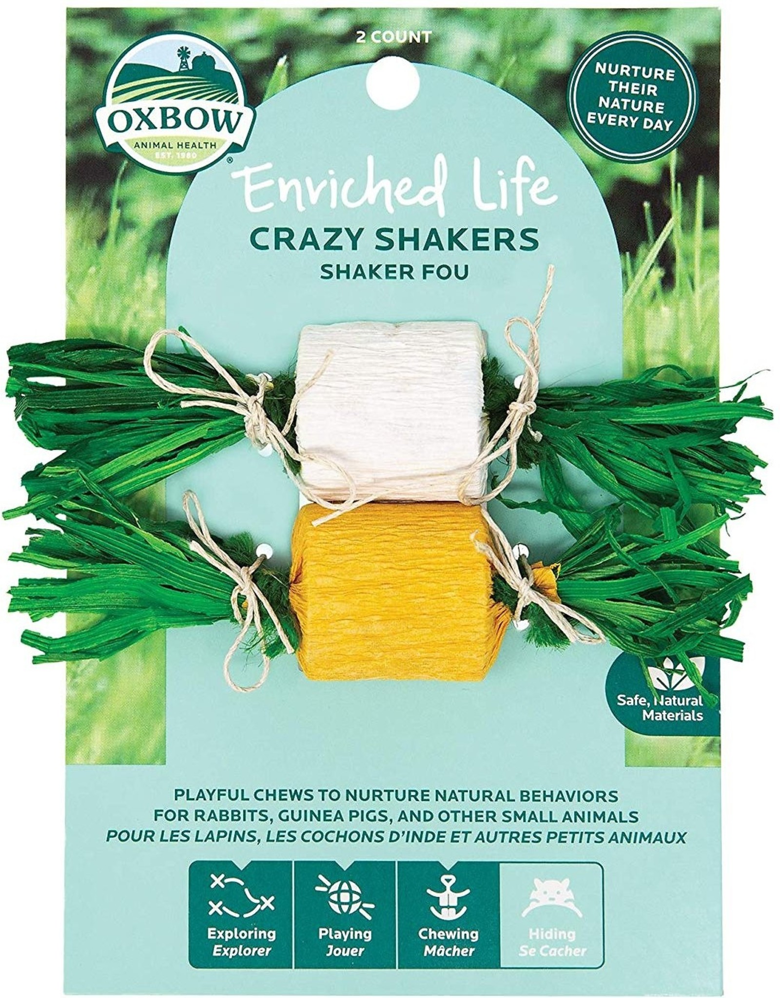 Oxbow Animal Health OXBOW ENRICHED LIFE CRAZY SHAKERS SMALL ANIMAL TOY