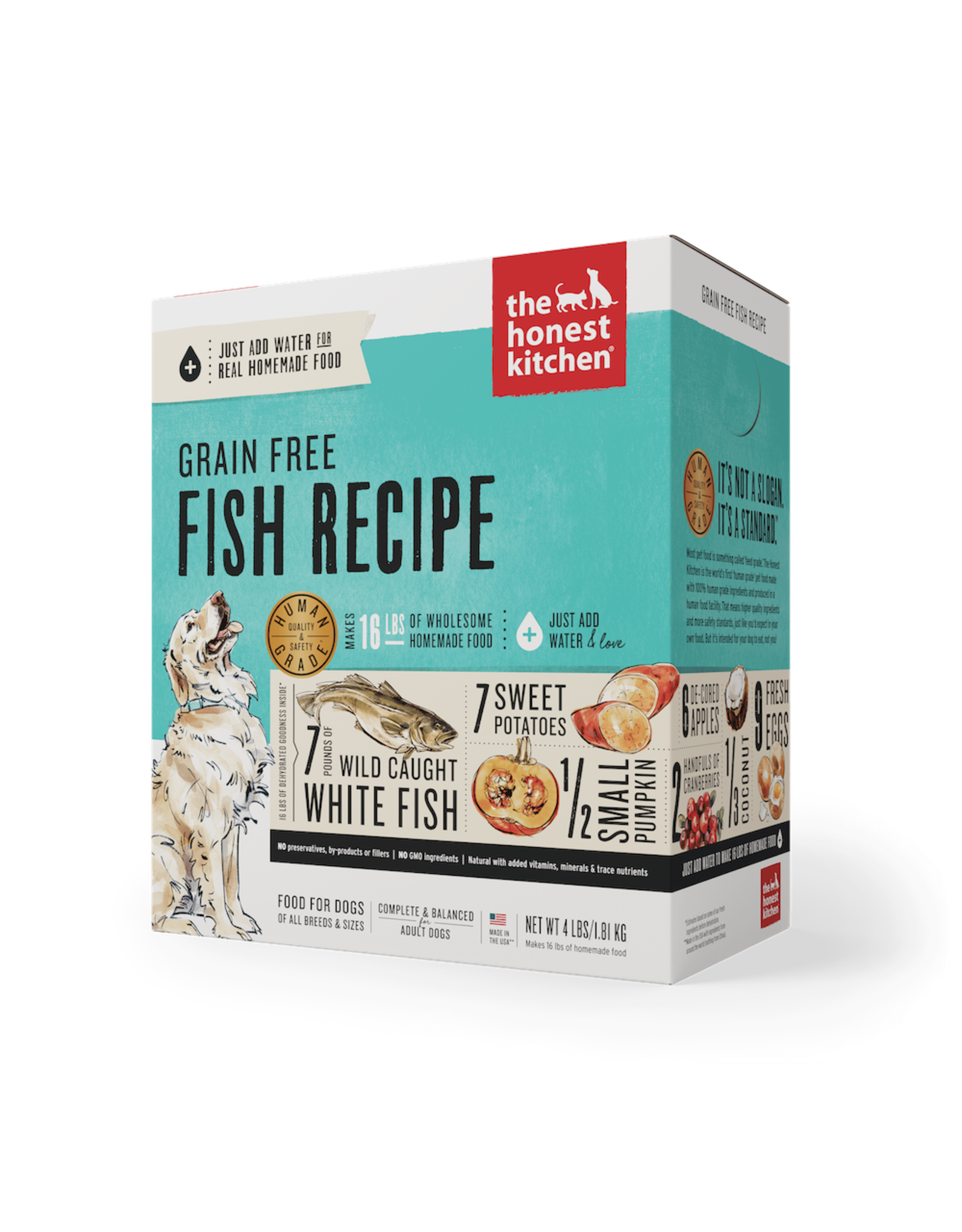 The Honest Kitchen THE HONEST KITCHEN DEHYDRATED GRAIN-FREE FISH RECIPE DOG FOOD