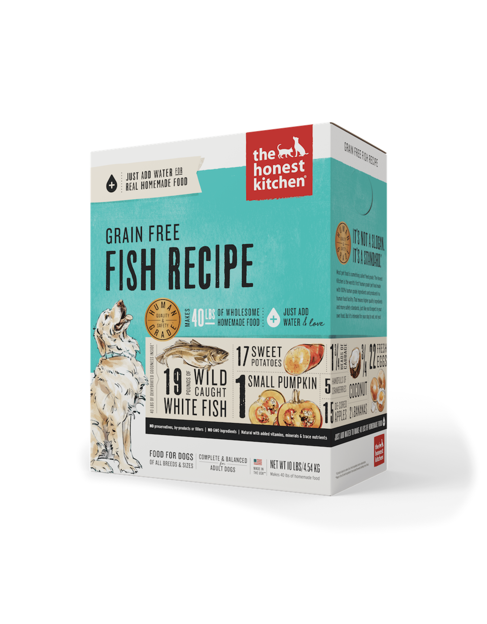 The Honest Kitchen THE HONEST KITCHEN DEHYDRATED GRAIN-FREE FISH RECIPE DOG FOOD