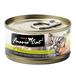 Fussie Cat FUSSIE CAT PREMIUM TUNA WITH MUSSELS FORMULA IN ASPIC