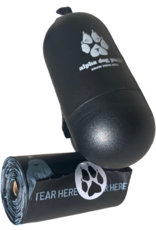 Alpha Dog Pack ALPHA DOG PACK BAMBOO POOP BAG DISPENSER WITH 15 100% COMPOSTABLE PLANT-BASED DOG POOP BAGS