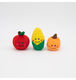 Zippypaws ZIPPYPAWS MINIZ FALL HARVEST DOG TOY