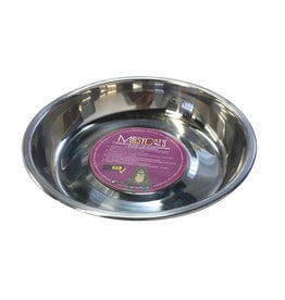 Messy Mutts MESSY CATS STAINLESS STEEL SAUCER SHAPED BOWL