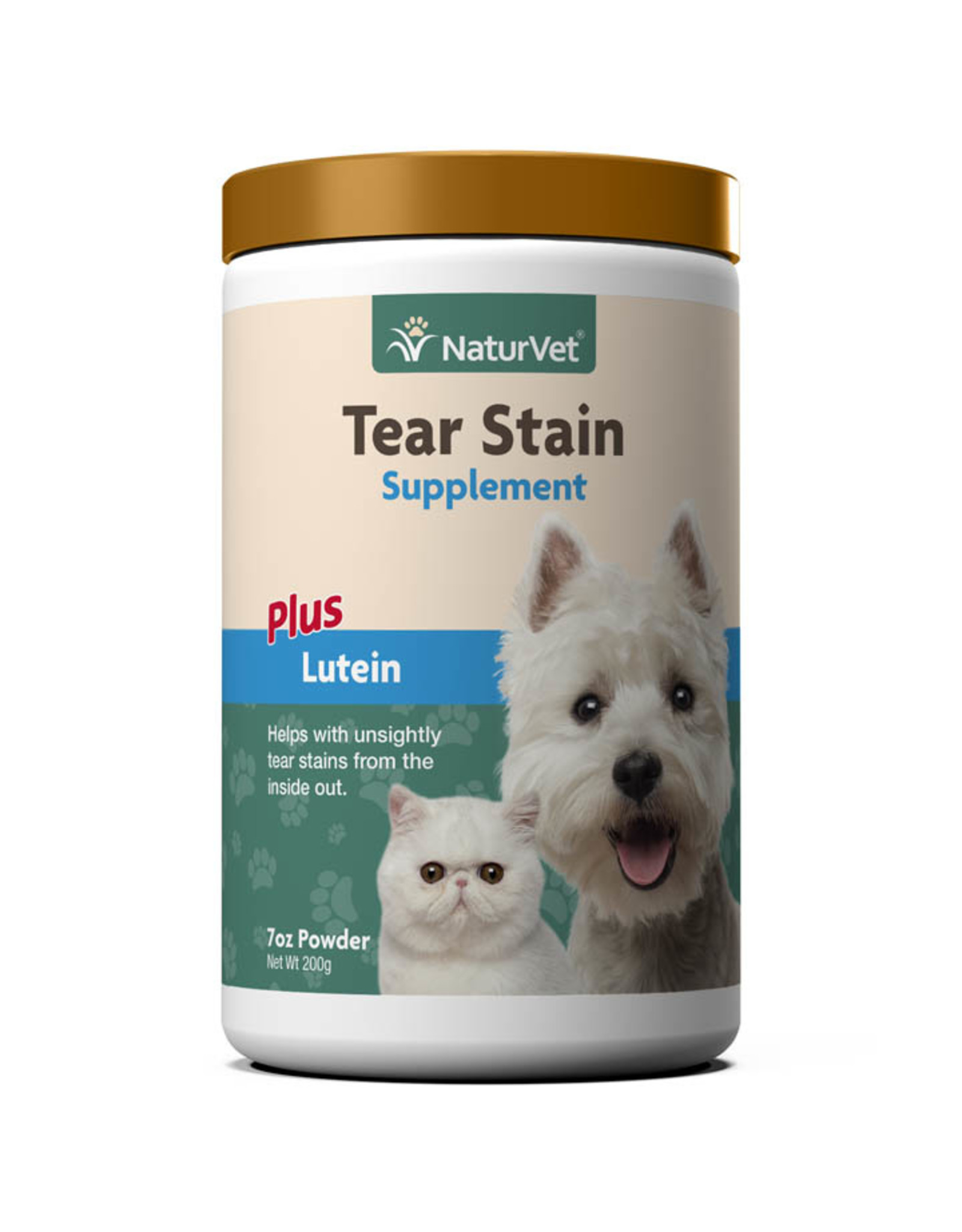 NaturVet NATURVET TEAR STAIN SUPPLEMENT POWDER PLUS LUTEIN 200G