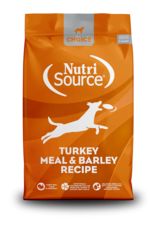 NutriSource Pet Foods NUTRISOURCE DOG CHOICE TURKEY MEAL & BARLEY RECIPE