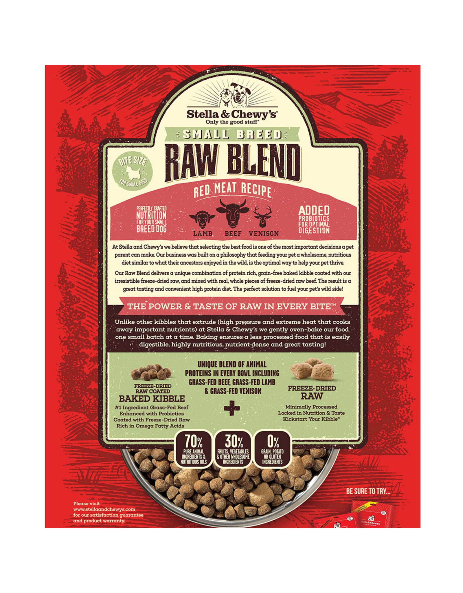 Stella & Chewy's STELLA & CHEWY'S DOG RAW BLEND SMALL BREED RED MEAT RECIPE