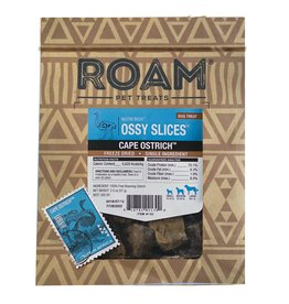 Roam Pet Treats ROAM PET TREATS CAPE OSTRICH OSSY SLICES 2OZ