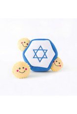Zippypaws ZIPPYPAWS STAR OF DAVID HOLIDAY BURROW DOG TOY