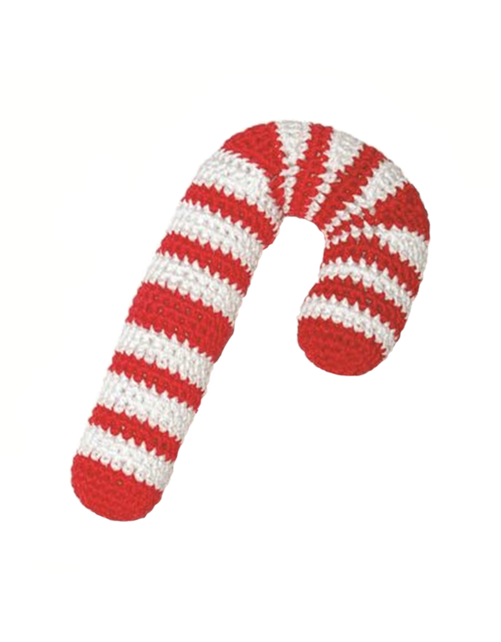 DOGO Pet DOGO  PAWER CROCHET CANDY CANE TOY