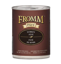 Fromm Family Pet Food FROMM DOG TURKEY PÂTÉ 12.2OZ