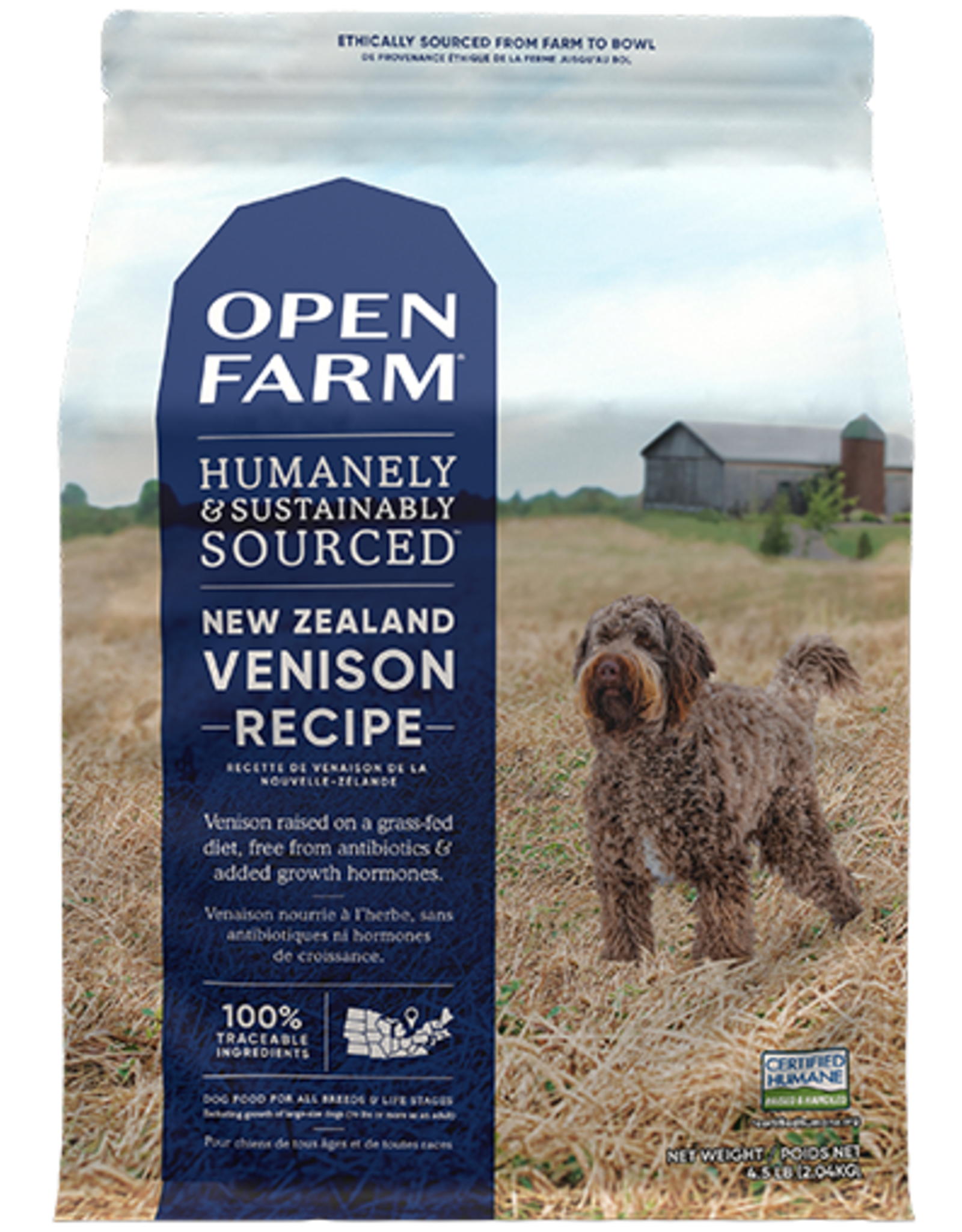 Open Farm OPEN FARM DOG GRAIN FREE VENISON RECIPE