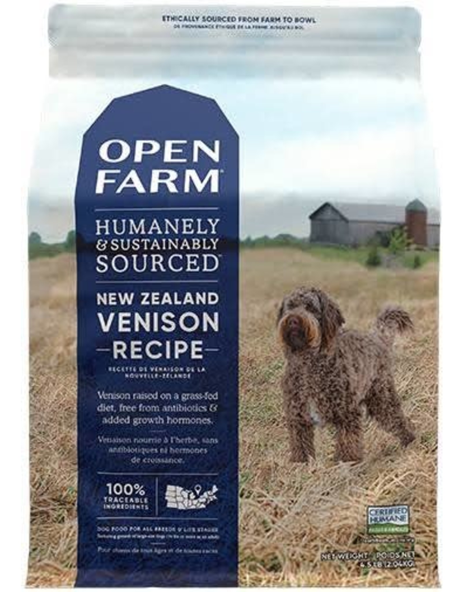 Open Farm OPEN FARM DOG GRAIN FREE VENISON RECIPE