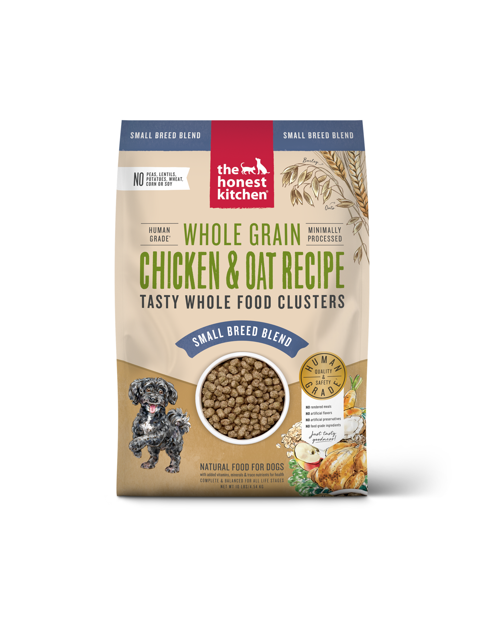 The Honest Kitchen THE HONEST KITCHEN WHOLE FOOD CLUSTERS SMALL BREED BLEND FOR DOGS WHOLE GRAIN CHICKEN & OAT RECIPE