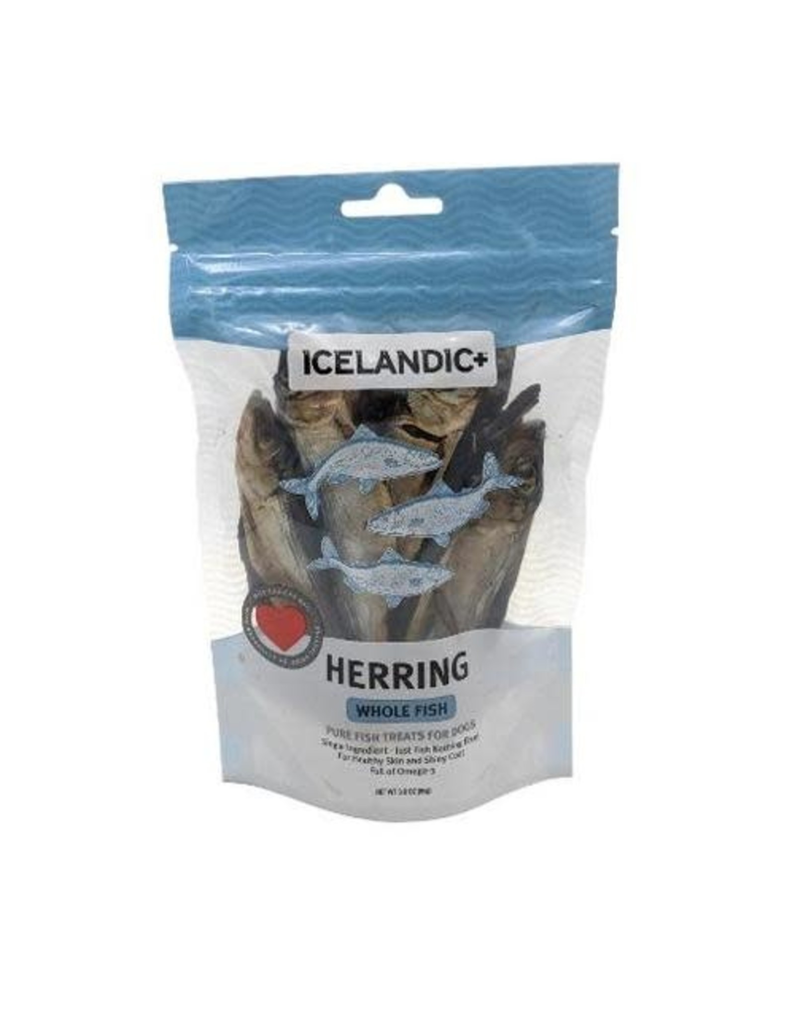 Icelandic+ ICELANDIC CAT WHOLE HERRING TREAT 1OZ