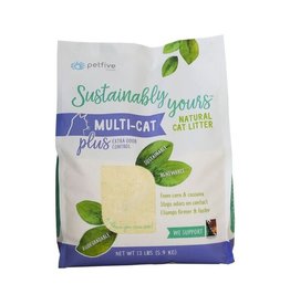 SUSTAINABLY YOURS SUSTAINABLY YOURS NATURAL MULTI- CAT LITTER PLUS