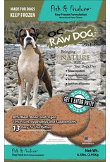 OC Raw Dog OC RAW DOG FROZEN RAW PATTIES FISH & PRODUCE