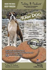 OC Raw Dog OC RAW DOG FROZEN RAW PATTIES TURKEY & PRODUCE