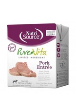 NutriSource Pet Foods PUREVITA DOG PORK ENTREE PATE 12.5OZ