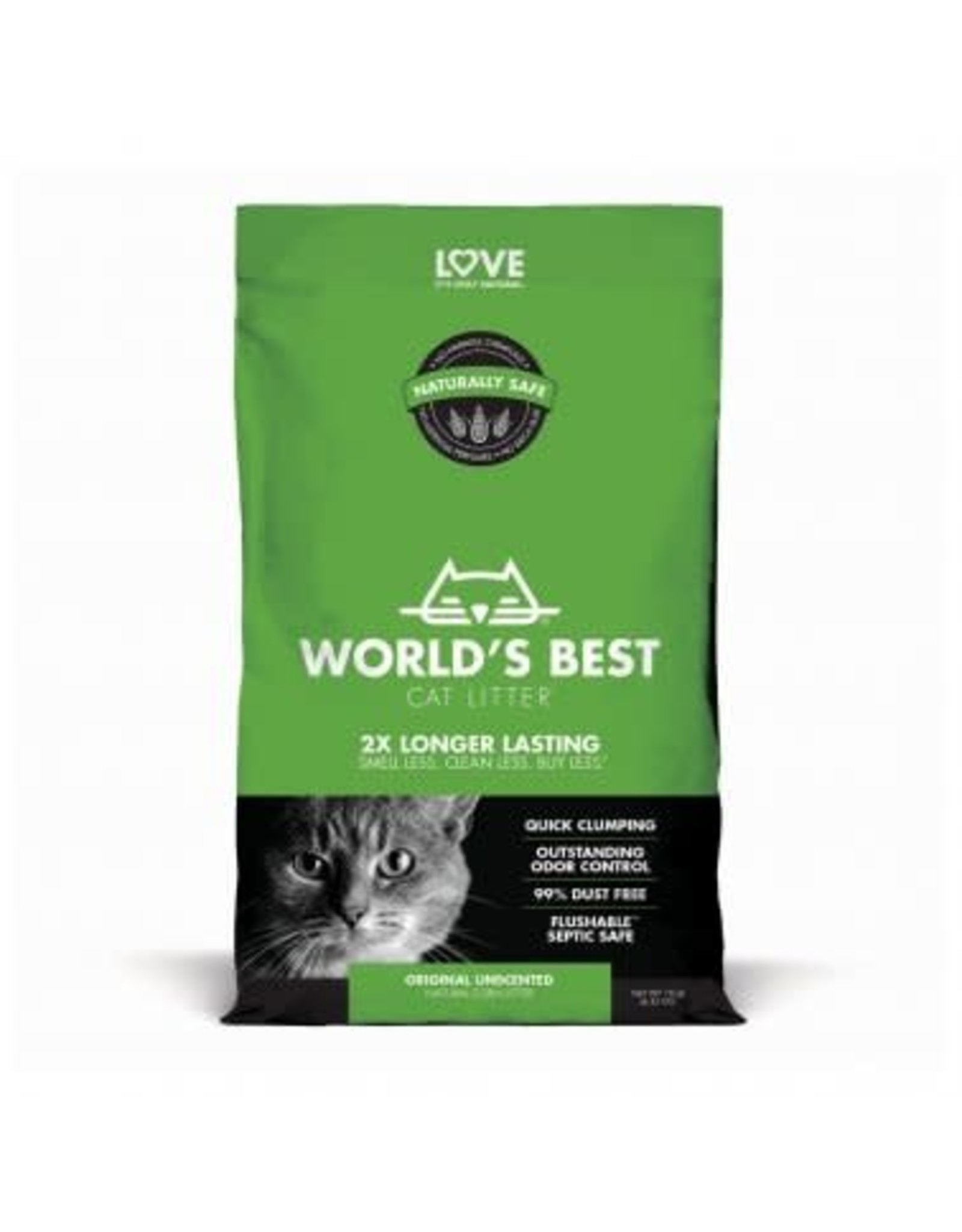 World's Best Cat Litter WORLDS BEST ORIGINAL CLUMPING CAT LITTER