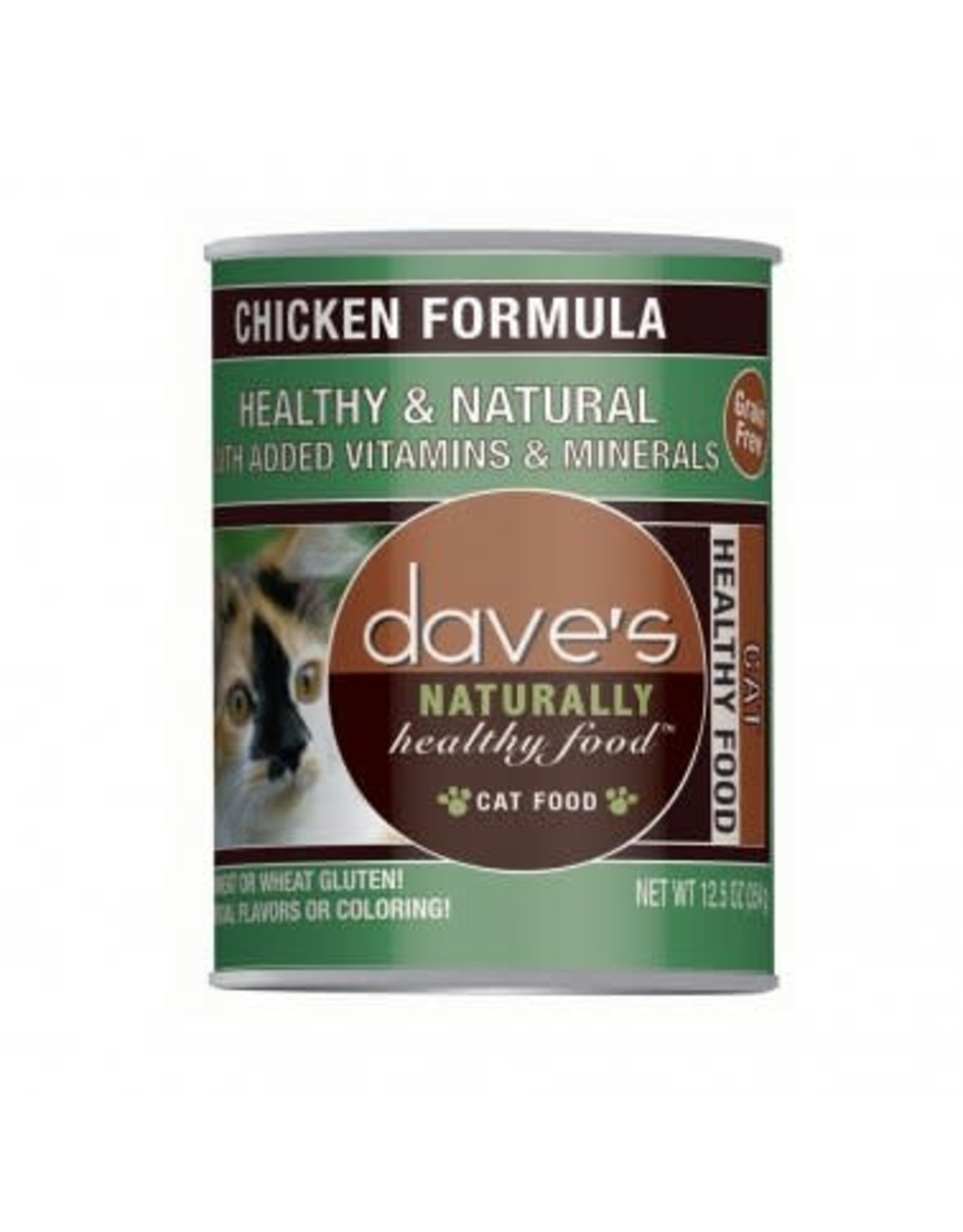 Dave's Pet Food DAVE'S CAT NATURALLY HEALTHY FOOD CHICKEN FORMULA