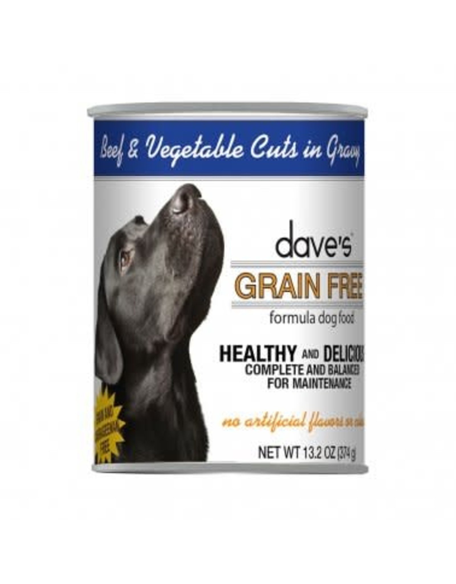 Dave's Pet Food DAVE'S DOG BEEF & VEGETABLE CUTS 13.2OZ