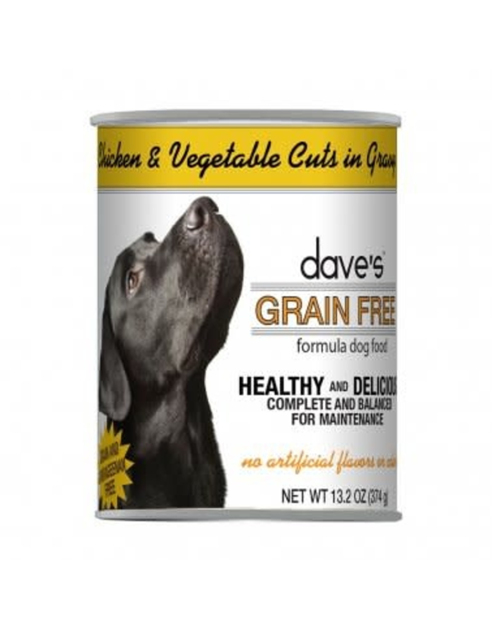 Dave's Pet Food DAVE'S DOG CHICKEN & VEGETABLE CUTS IN GRAVY 13.2OZ