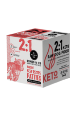 The Bones & Co. BONES & CO DOG KETO BEEF 2:1 CUBE 18LB