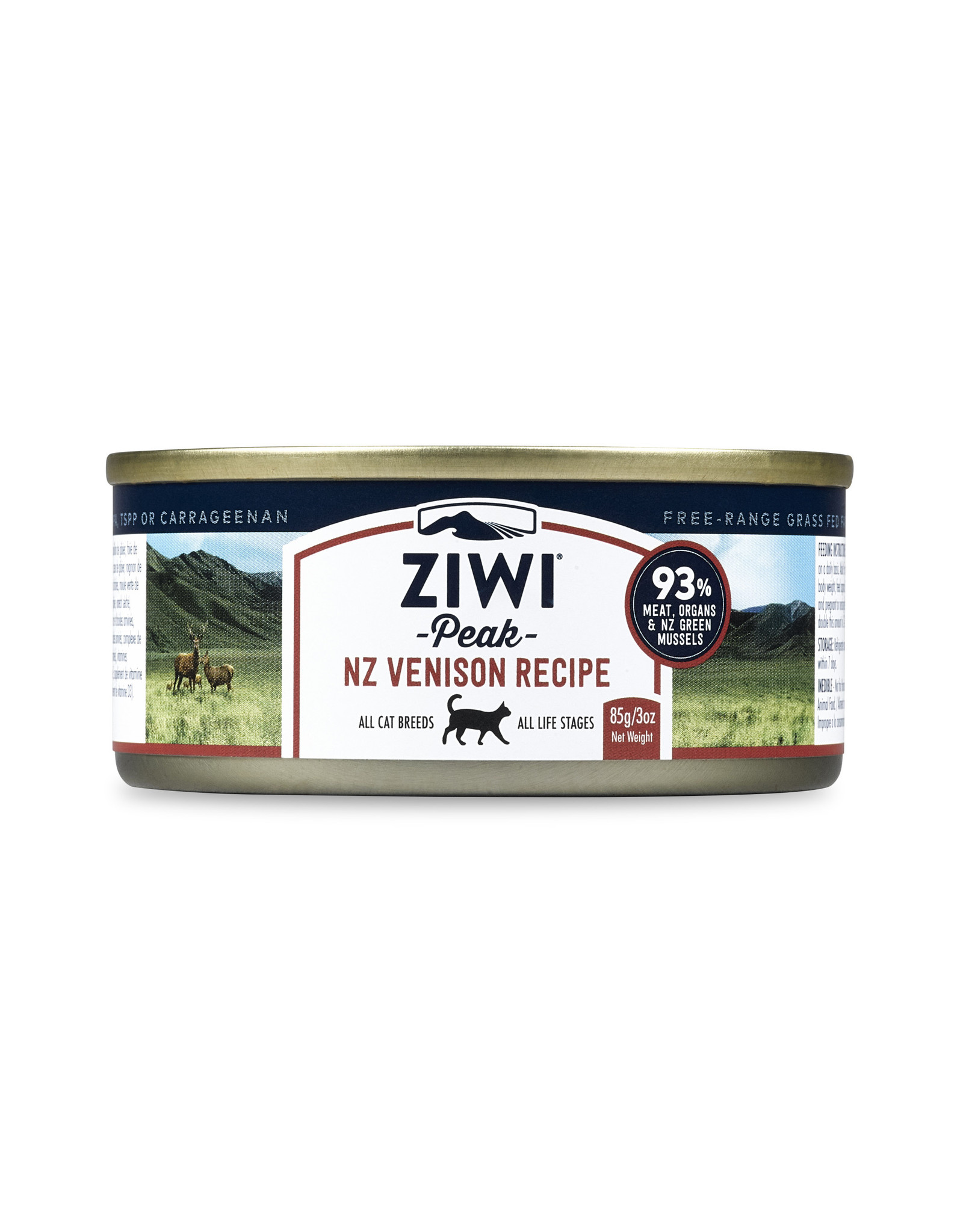 Ziwi Peak ZIWI PEAK CAT NEW ZEALAND VENISON RECIPE