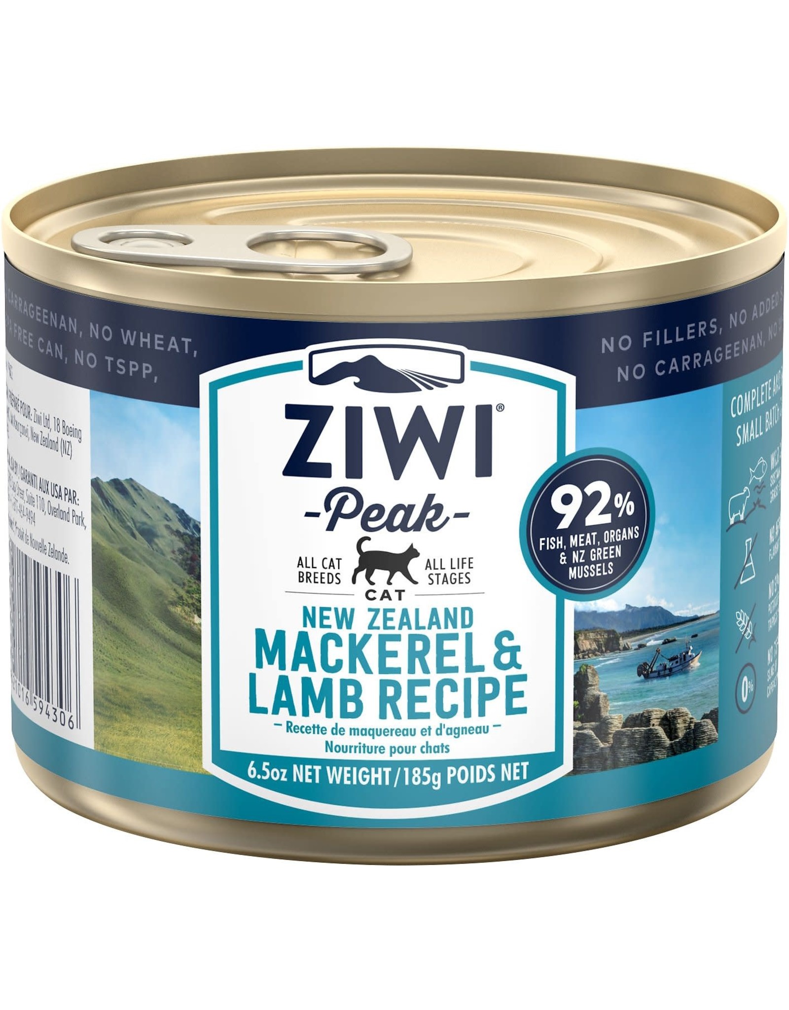 Ziwi Peak ZIWI PEAK CAT NEW ZEALAND MACKEREL RECIPE