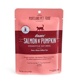 Portland Pet Food Company PORTLAND PET FOOD CAT BOOTS SALMON PUMPKIN 2.6OZ