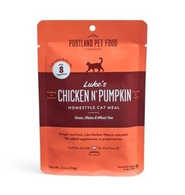 Portland Pet Food Company PORTLAND PET FOOD CAT LUKES CHICKEN PUMPKIN 2.6OZ