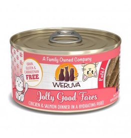 Weruva WERUVA CAT PATE JOLLY GOOD FARES CHICKEN & SALMON