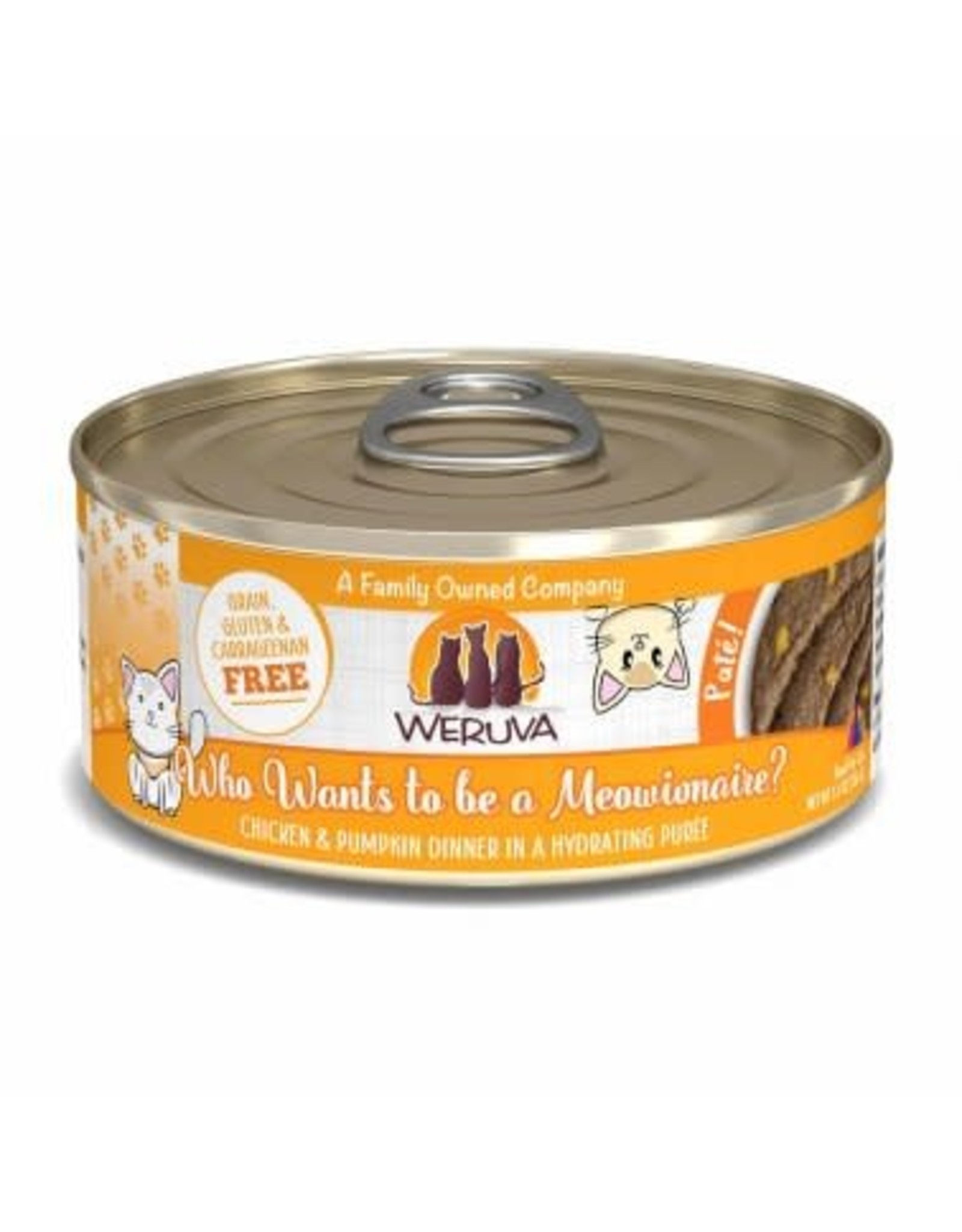 Weruva WERUVA CAT PATE MEOWIONAIRE CHICKEN & PUMPKIN